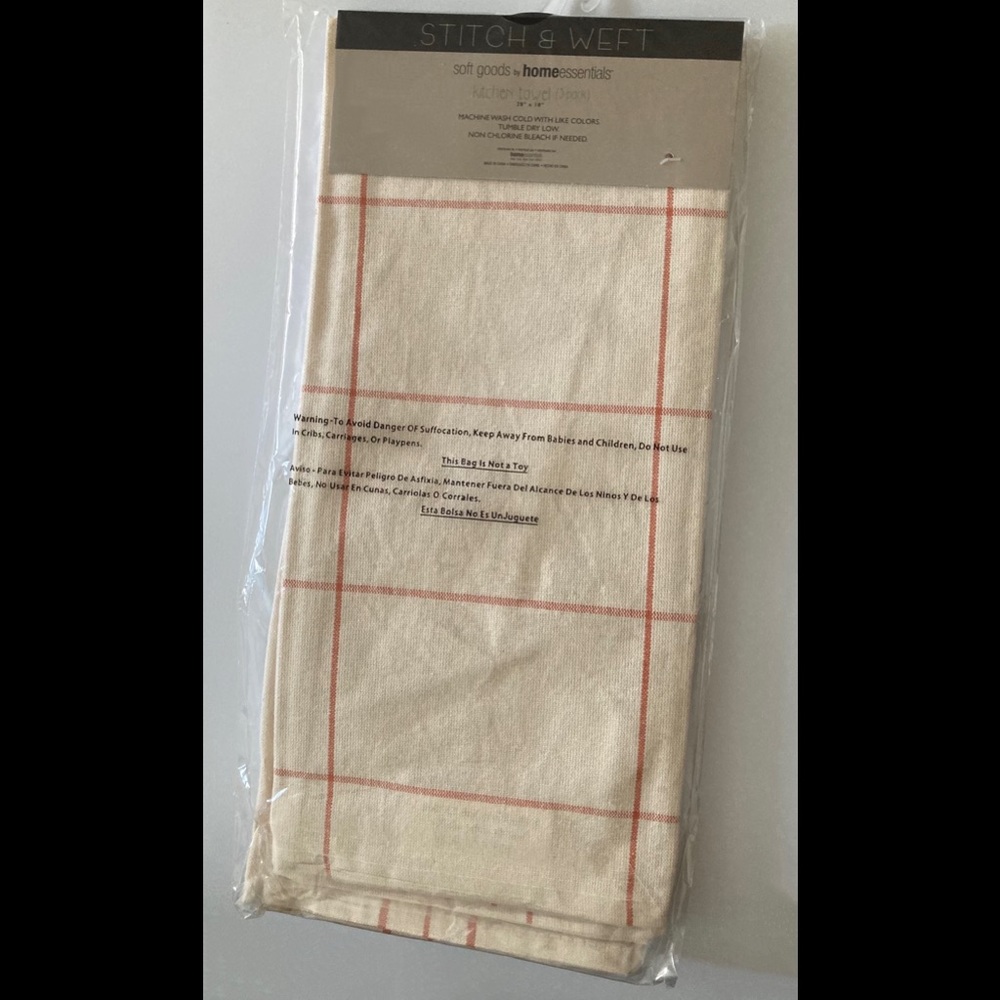 Extra Large Kitchen Towels 3 Pack  3 different Patterns - Picture 2 of 3
